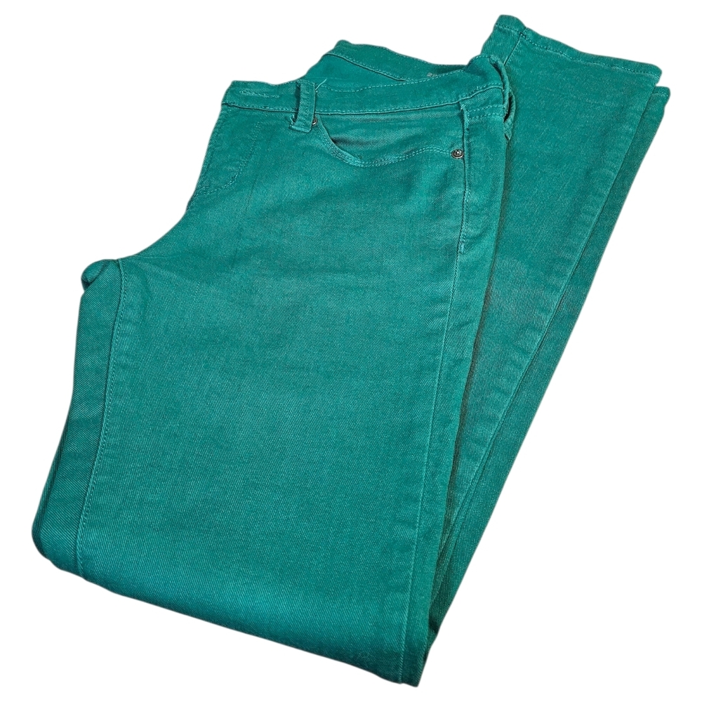 Green Skinny Jeans